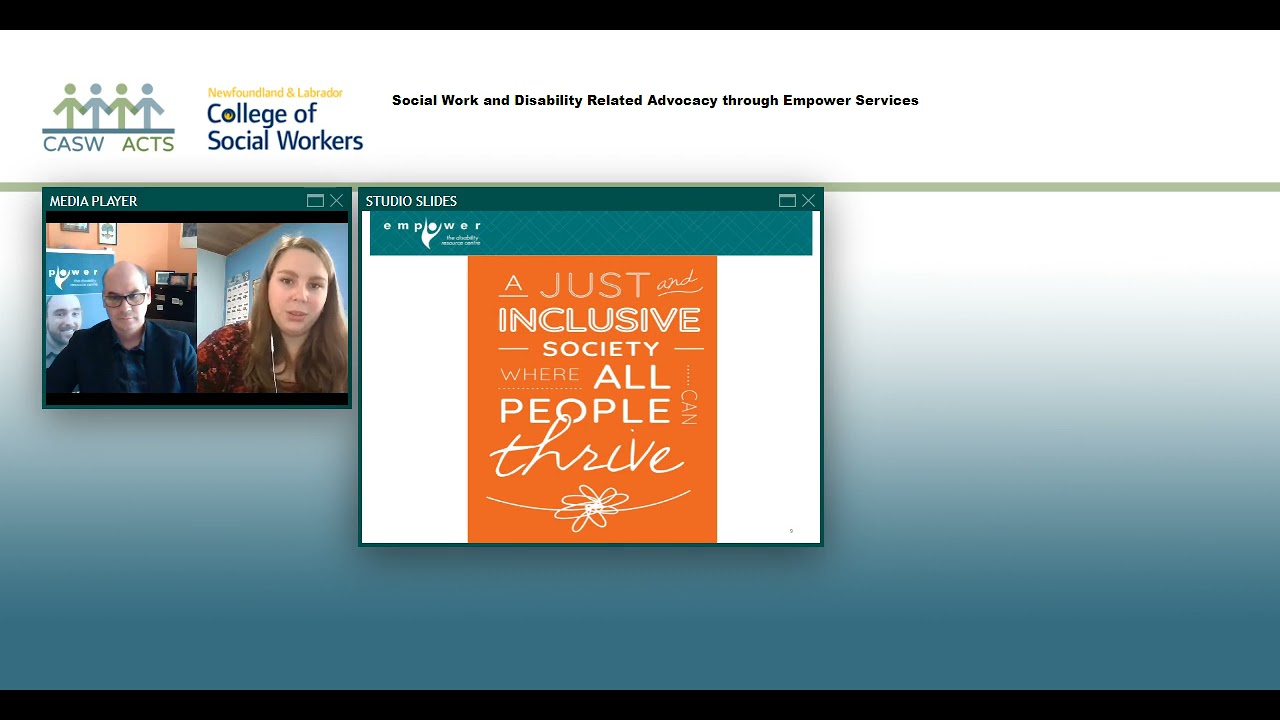 Social Work and Disability Related Advocacy through Empower Services