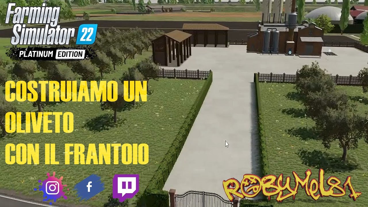 COSTRUIAMO UN OLIVETO CON IL FRANTOIO ➤ IL POLESINE ➤ FARMING SIMULATOR 22 ★ ITA ★ 02