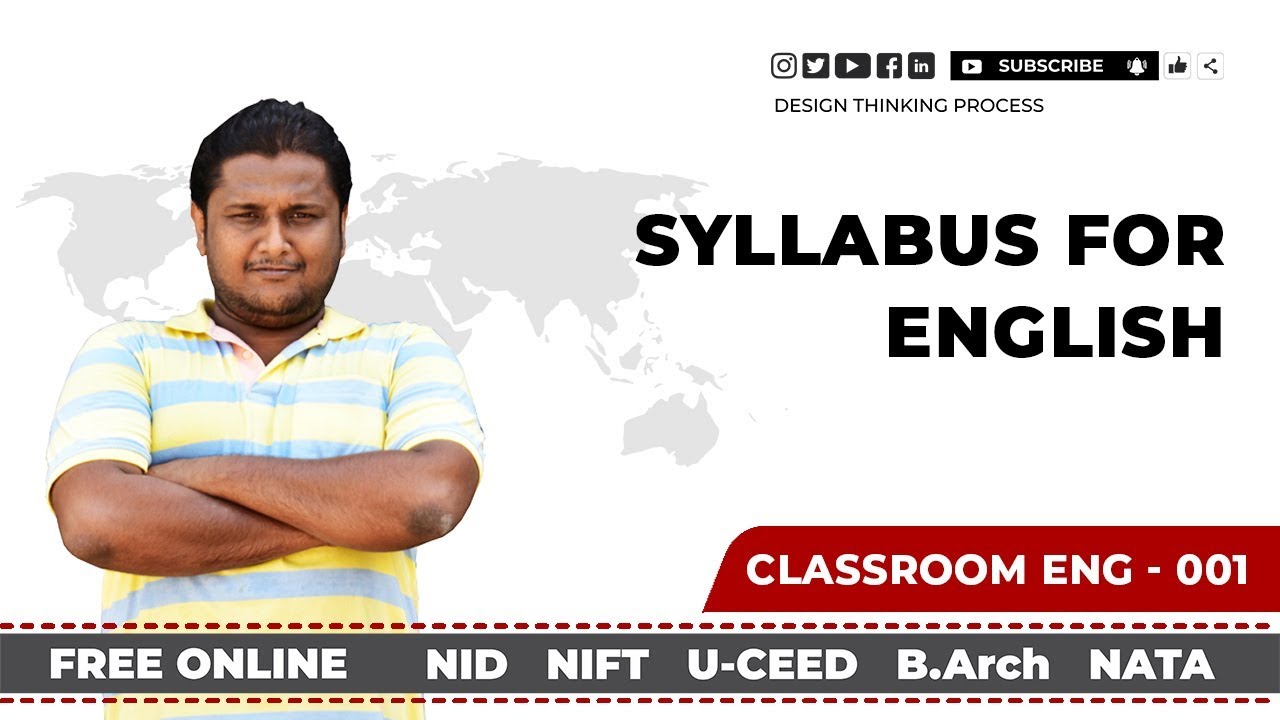 NIFT GAT Preparation | Syllabus for English in NIFT | NIFT GAT Syllabus |  English Class 001| #nift