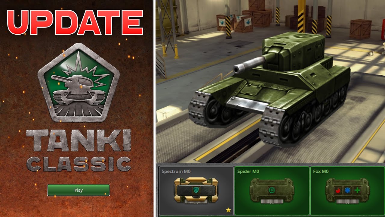 Tanki Classic Just Randomly Got a NEW Update | Early Access