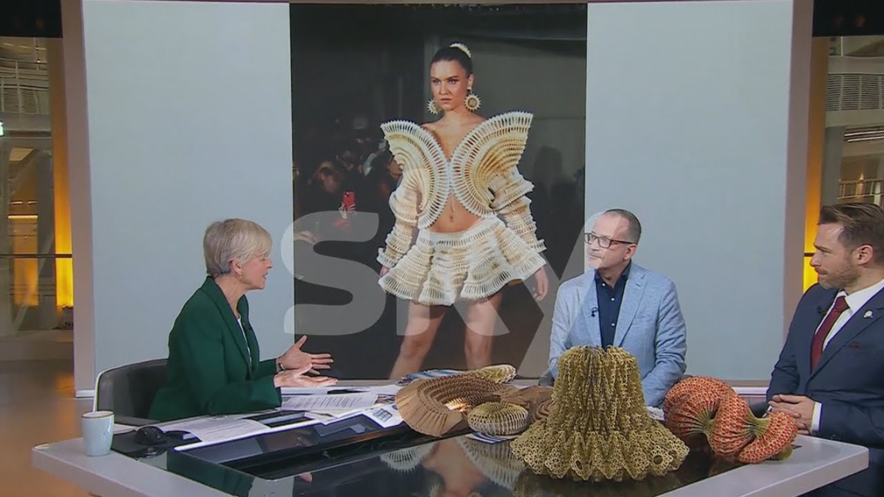 London Fashion Week - Darryl Bedford Paper Dresses