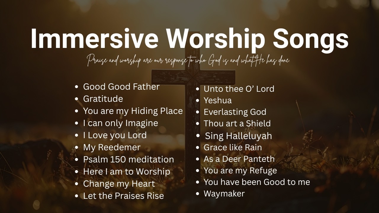 90 Minutes of DEEP IMMERSIVE WORSHIP | Gratitude, Way Maker, Oceans (Calm Presence)