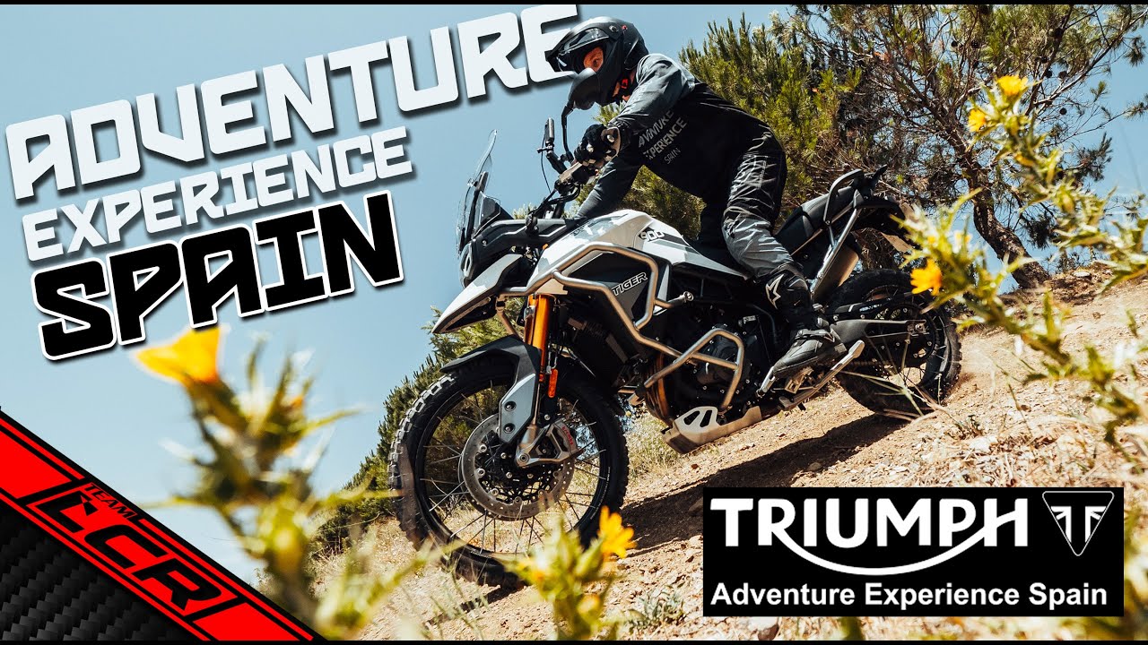 Learning To Ride Adventure Bikes Off-Road! | Triumph Adventure Experience Spain