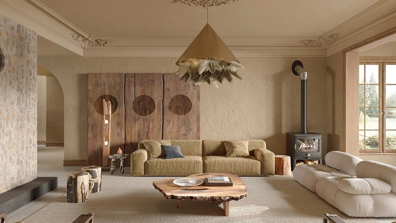 A Rustic Neoclassical Interior Filled With Character