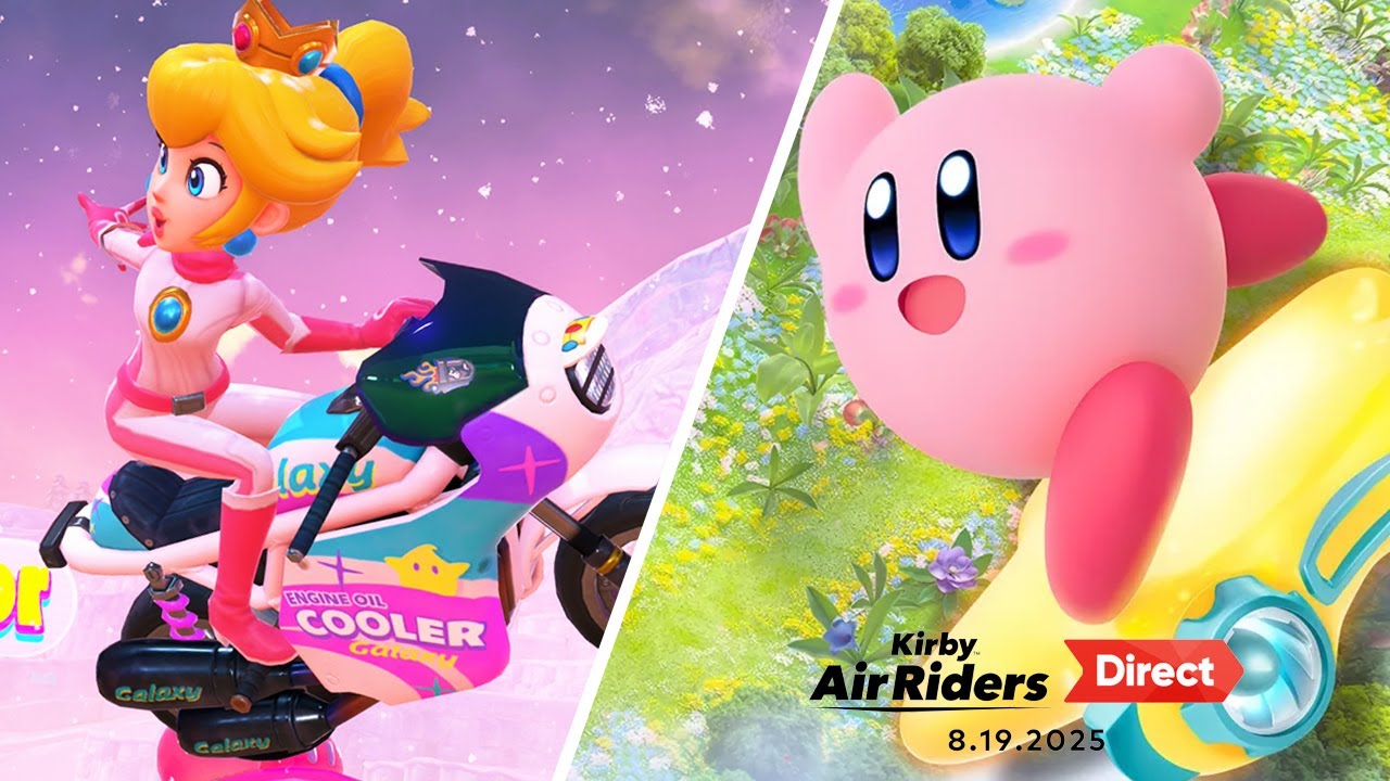 Mario Kart then Kirby Air Riders Direct!