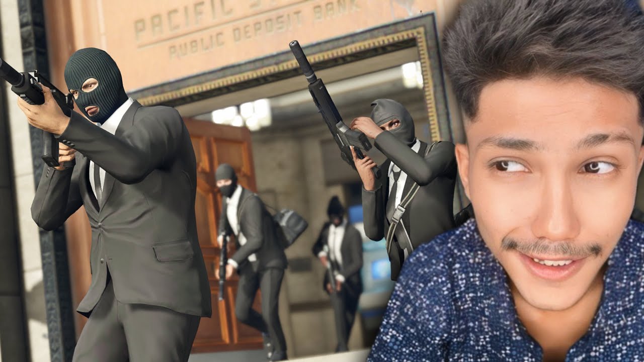 BIGGEST ROBBERY WITH FAMILY || GTA 5 GRAND RP #5
