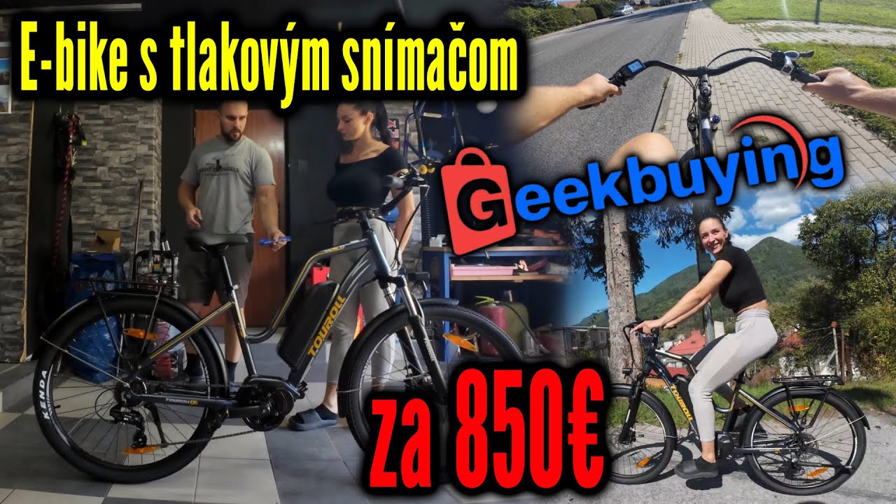Mestský ebike z Číny so snímačom tlaku na pedále / Oplatí sa? / Touroll MA2