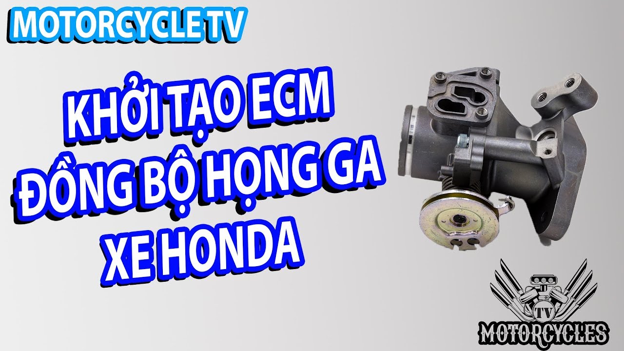 Video 118: Dạy Sửa Xe Gọi Lỗi Xoá Lỗi, Đồng Bộ Họng Ga, Reset Chế Độ Thủ Công Honda | MotorcyclesTV