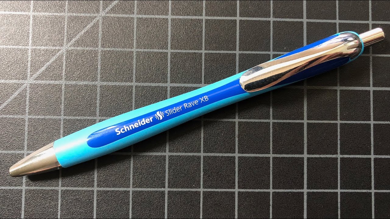 Schneider Slider Rave XB Ballpoint Pen Review