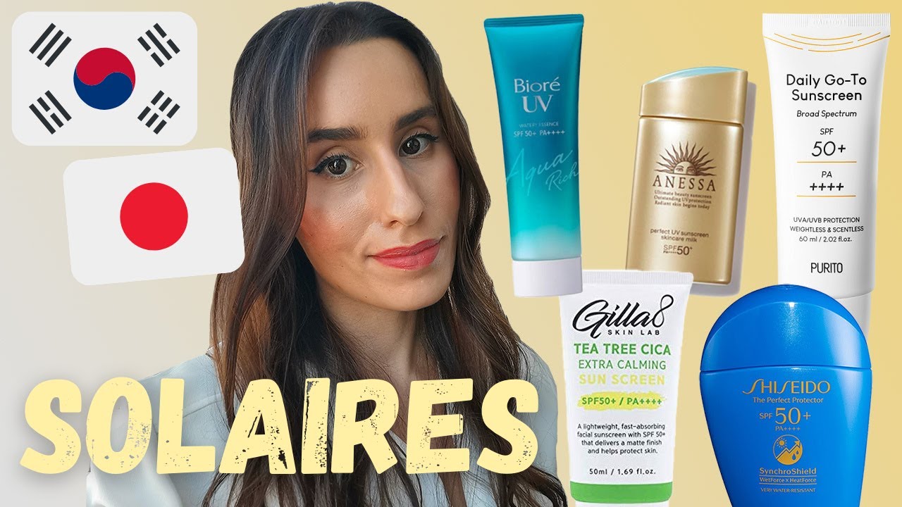 🇯🇵🇰🇷 MES CRÈMES SOLAIRES ASIATIQUES FAVORITES 😍