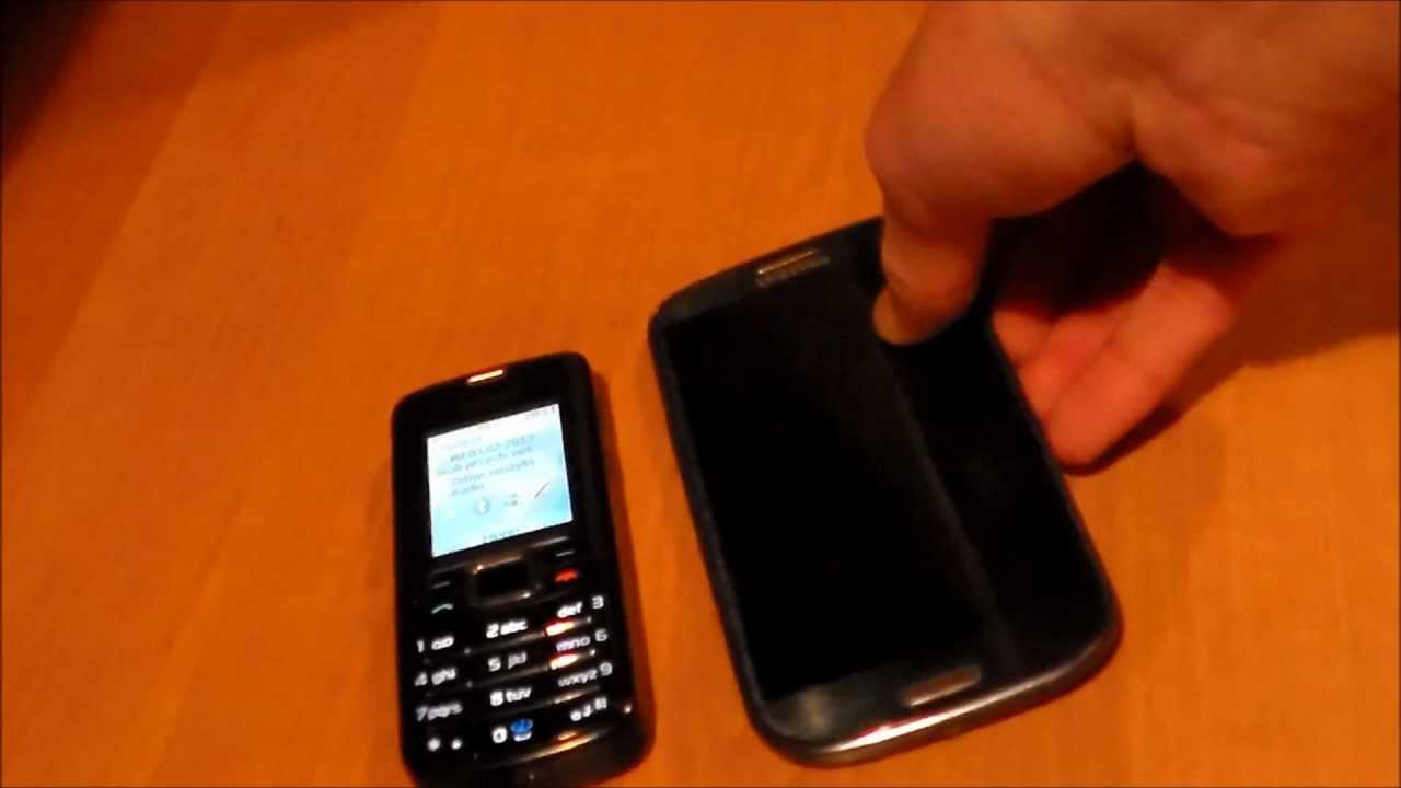 Samsung galaxy s3 vs nokia 3110c #1