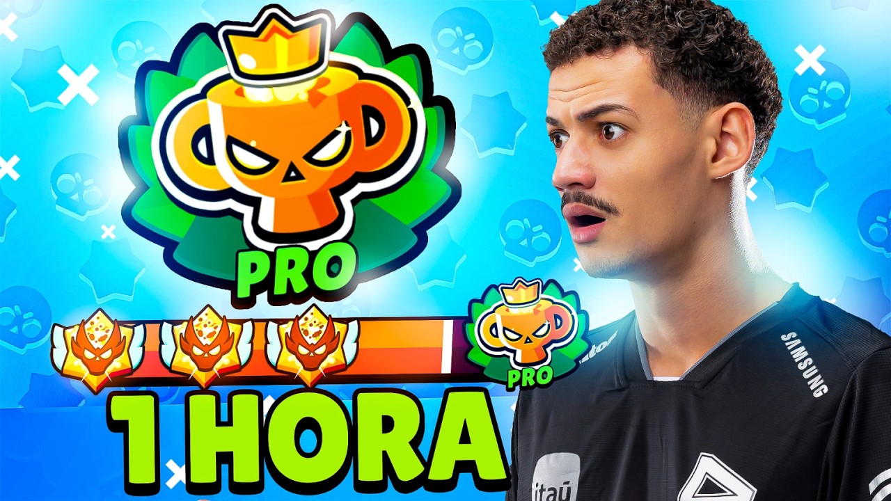 TENTEI SUBIR PARA o PRO EM 1 HORA FALTANDO 500 PONTOS!
