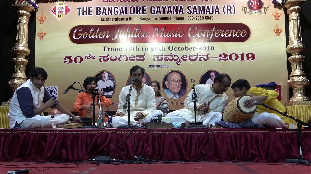Akshay Anand and Sharath Koushik Tani Avarthanam for Malladi Brothers at BGS