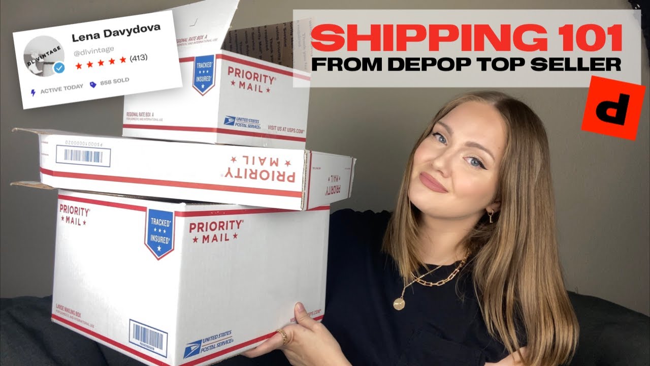 HOW TO PACKAGE AND SHIP | ALL YOU REALLY NEED TO KNOW | depop