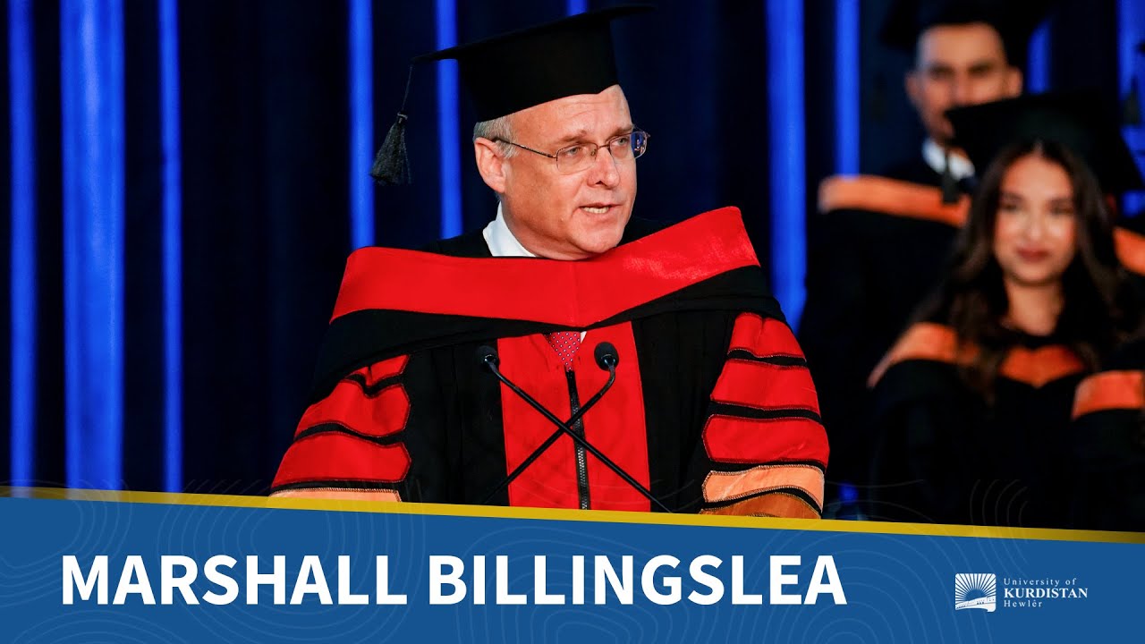 Marshall Billingslea's Speech at UKH Graduation Ceremony - Class of 2022