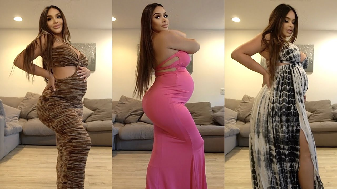 #fashionnova FASHION NOVA CURVE MATERNITY FITS PT.2