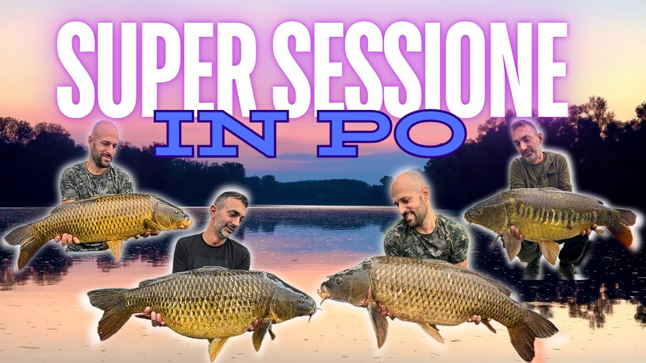 CARPFISHING - Super sessione in Po