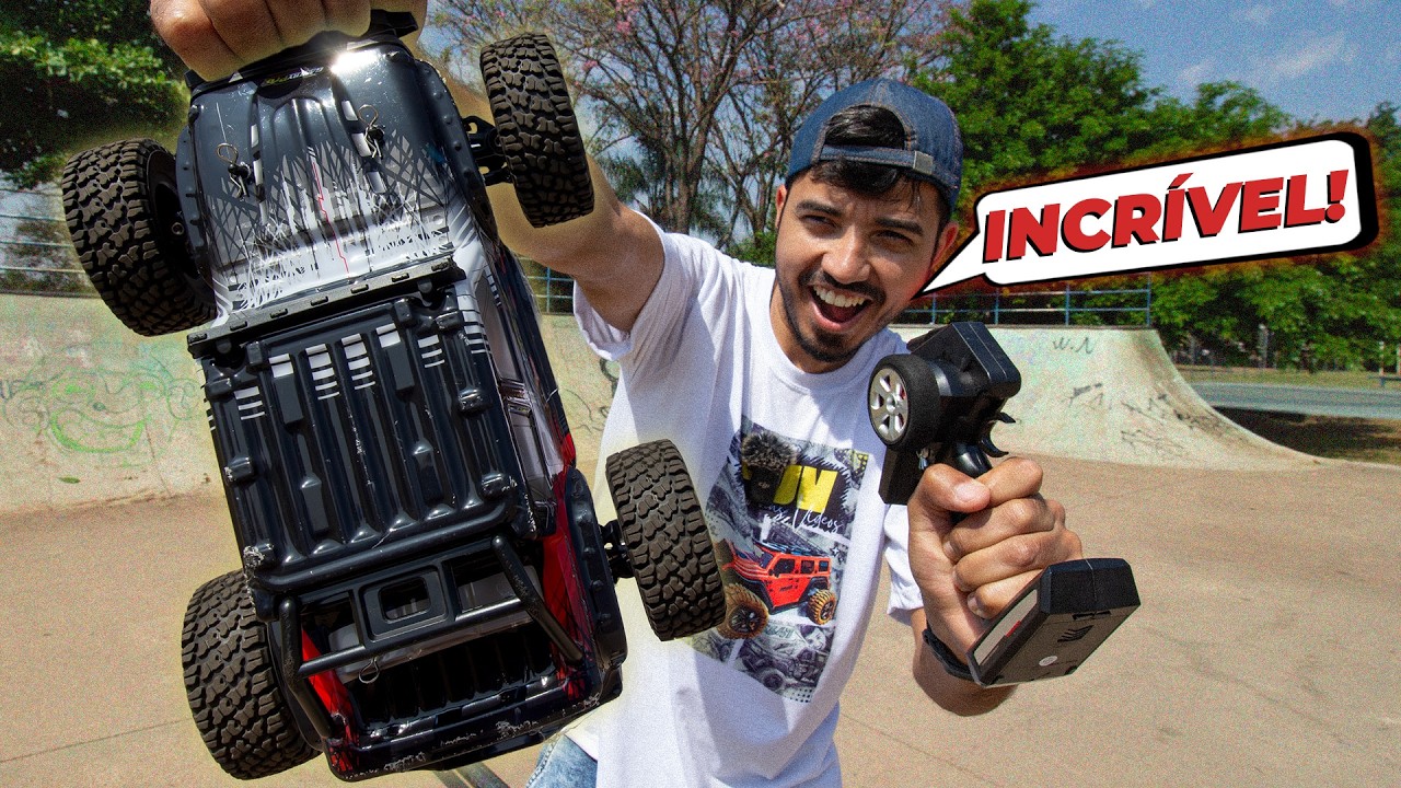 O Carro de Controle Remoto MAIS RESISTENTE que eu já pilotei! SCY Gantry Pro 50Kmh
