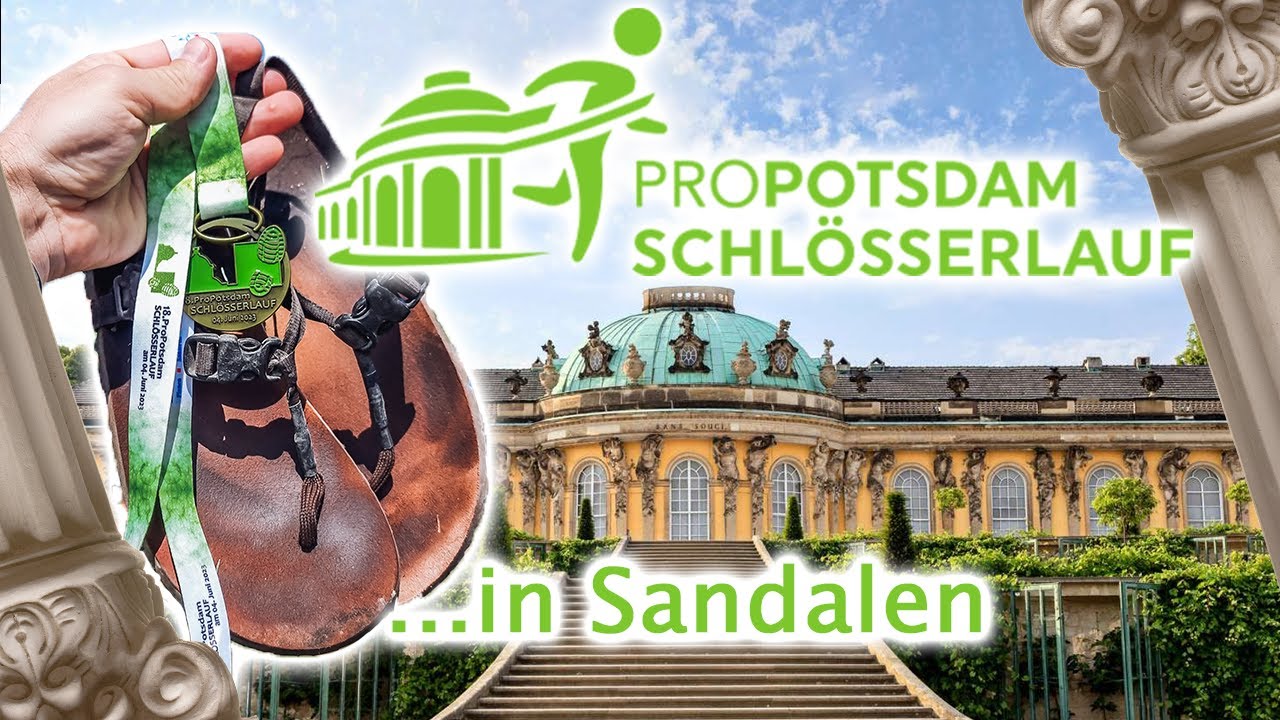 🏃Potsdamer Schlösserlauf 2023 🏰 | Halb-Marathon in Sandalen?! 🤪🤡