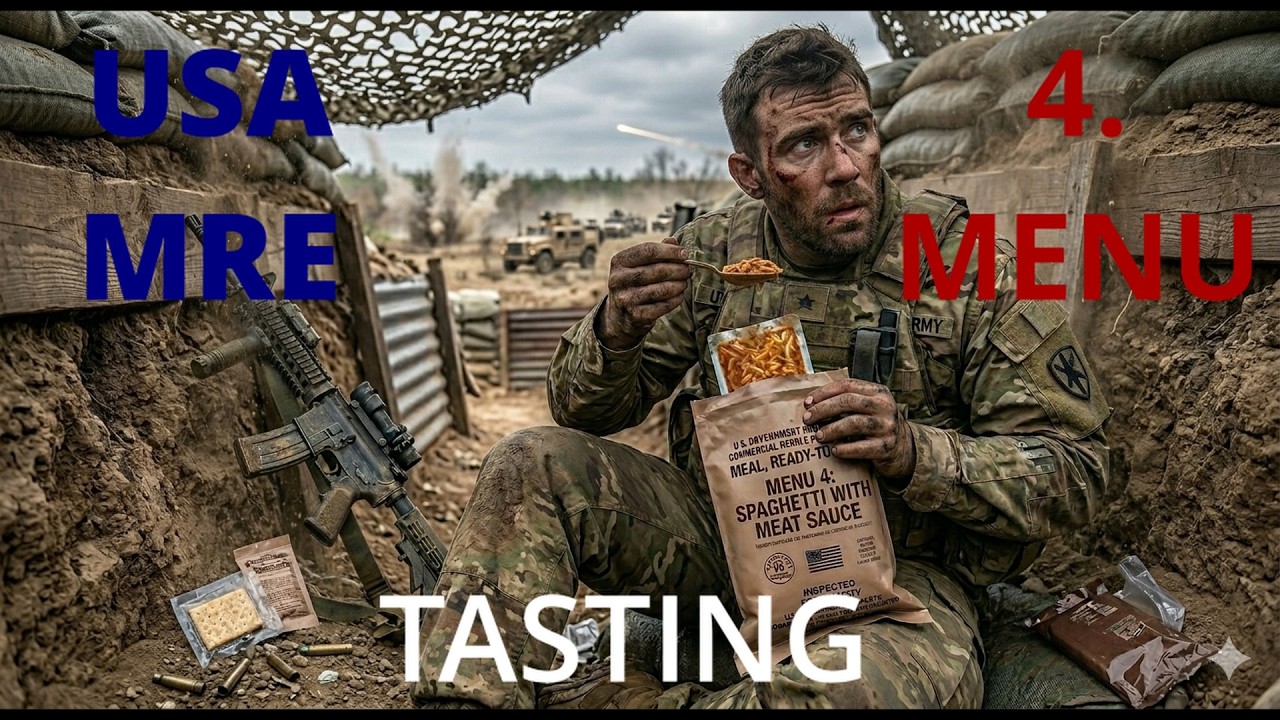 26.  USA MRE menu 4 ochutnávka  -  tasting