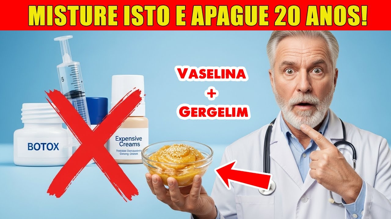 Dermatologista Ensina: Misture Vaselina com Isto e Tenha Pele de Bebê em 1 Dia!
