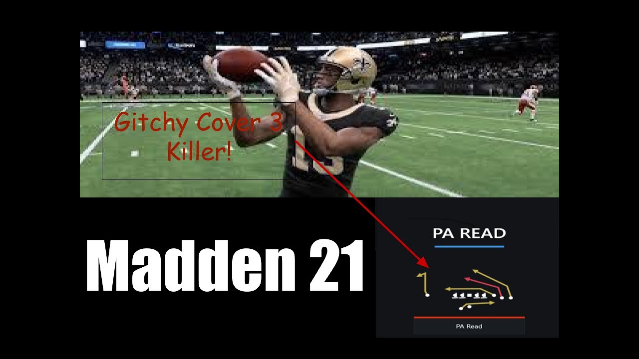 Glitchy Cover 3 Killer in Madden 21! ( Tutorial)