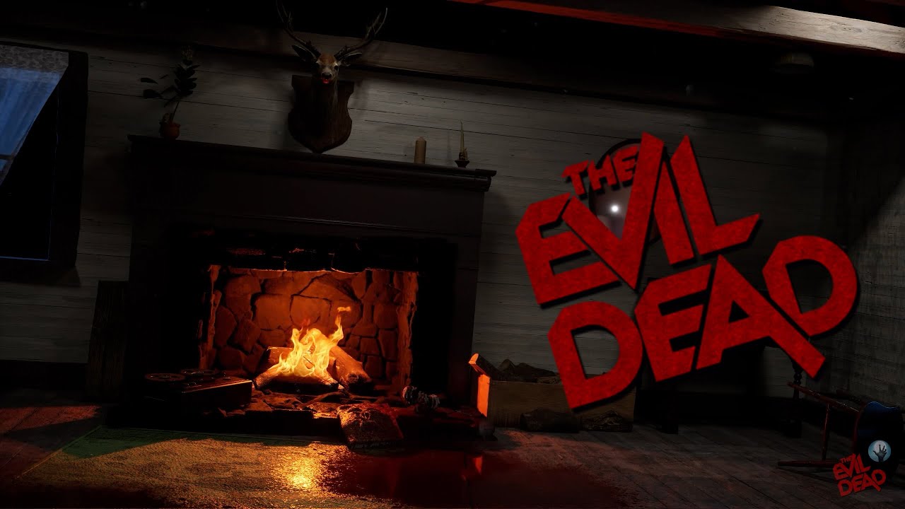 🎃 The Evil Dead: Fireplace | Unreal Engine 5 | HORROR AMBIENCE