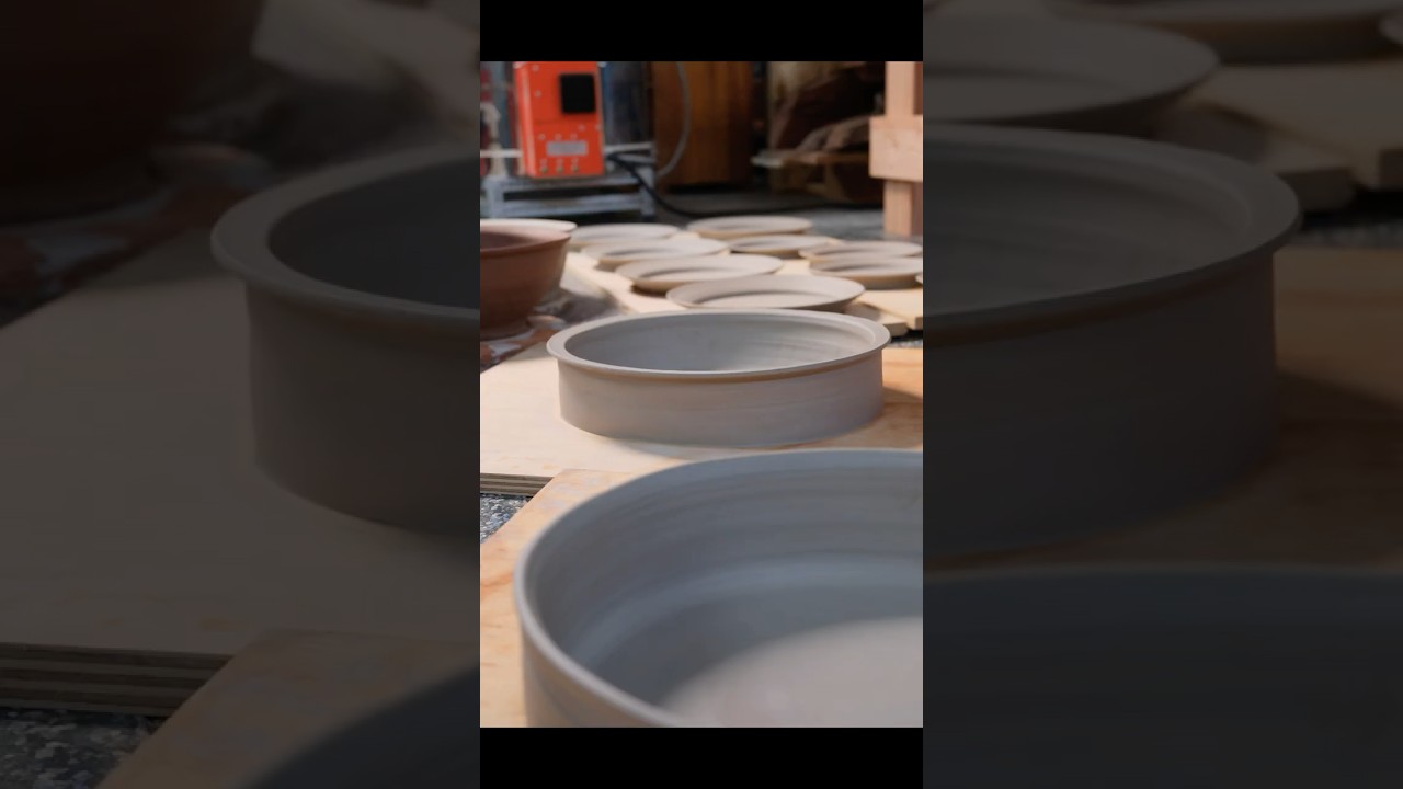 Crafting Bonsai Pots 🌱  #ceramics #pottery #bonsai #handmade #art #clay  #bonsaipot  #potteryartist