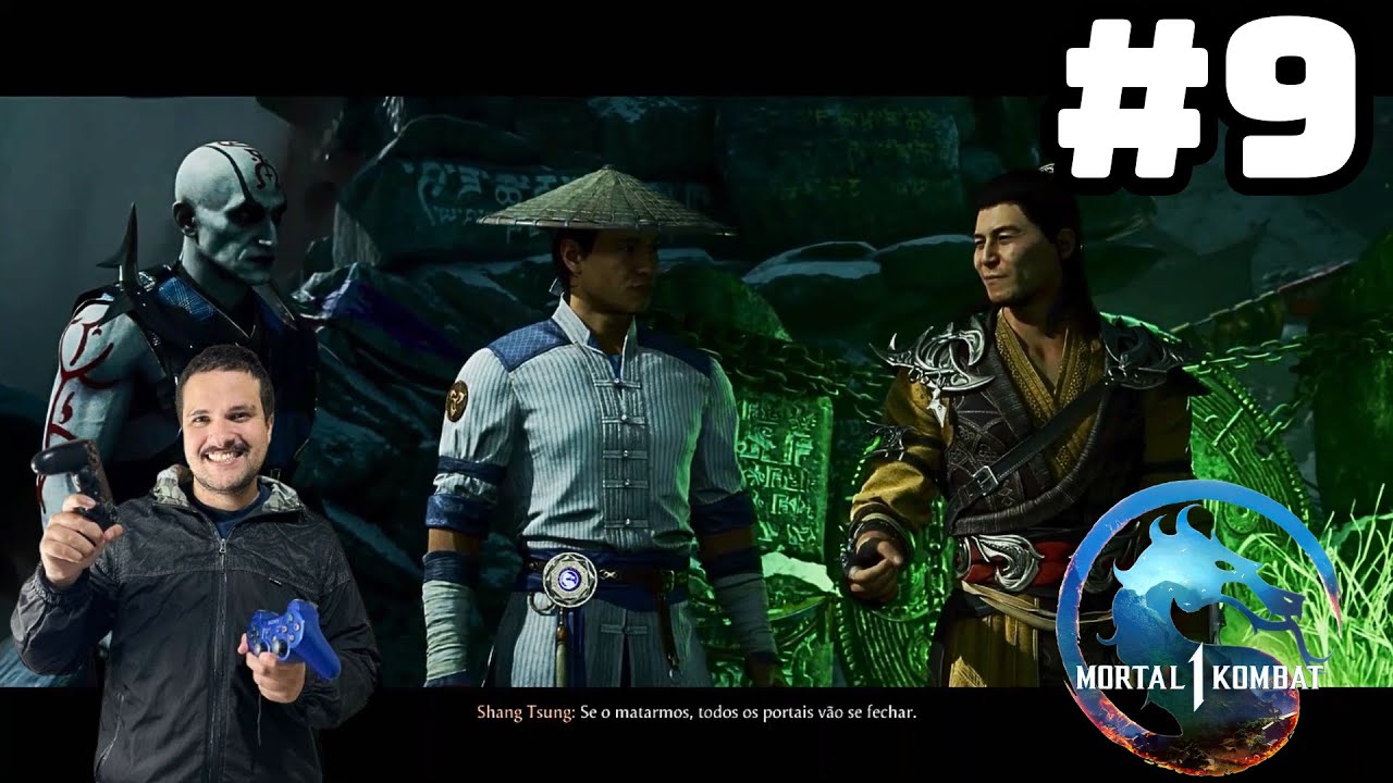 A UNIÃO FAZ A FORÇA RAIDEN, SHANG TSUNG E QUAN CHI JUNTOS MORTAL KOMBAT 1 #9 - FielldGamer