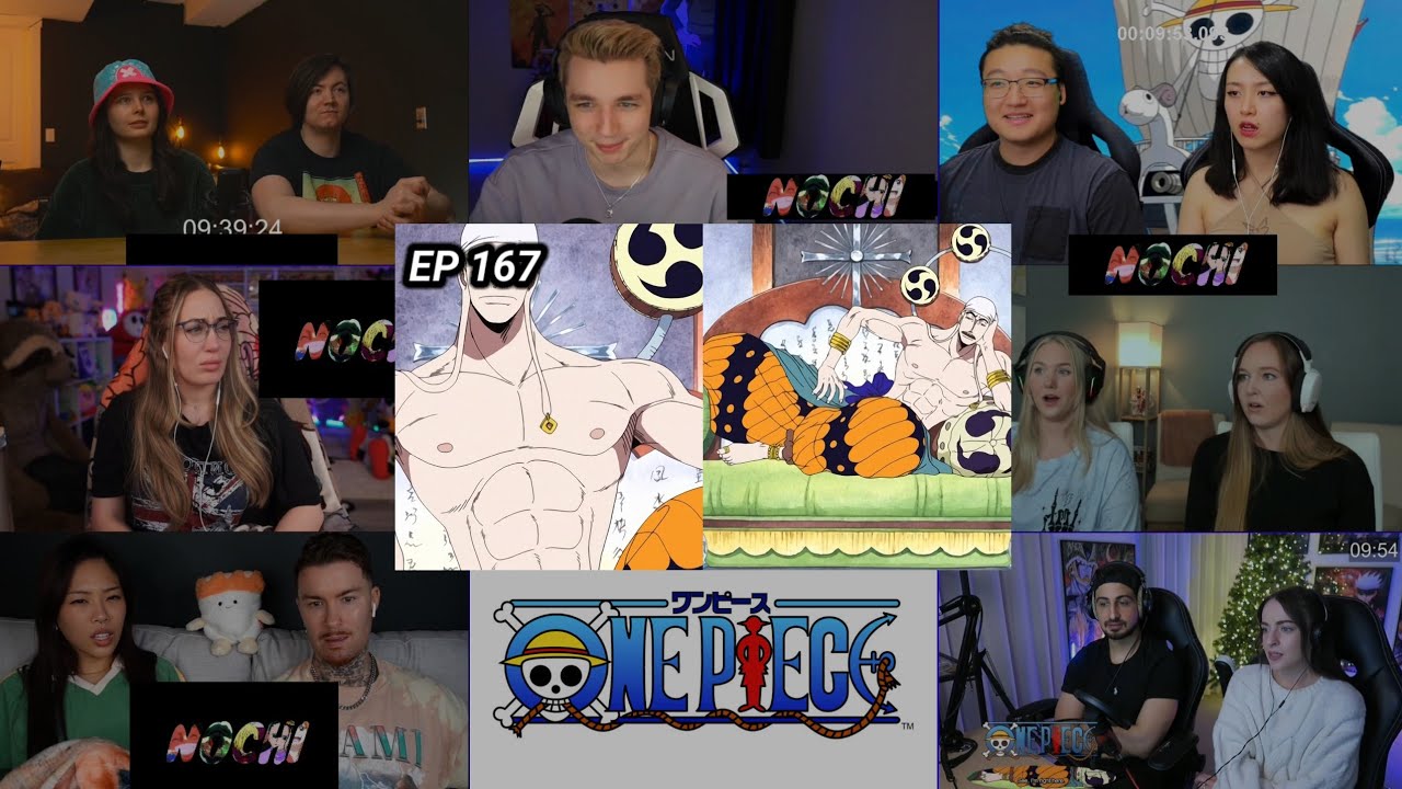 One Piece | God Eneru Revealed!!! | Episode 167 | Reaction Mashup