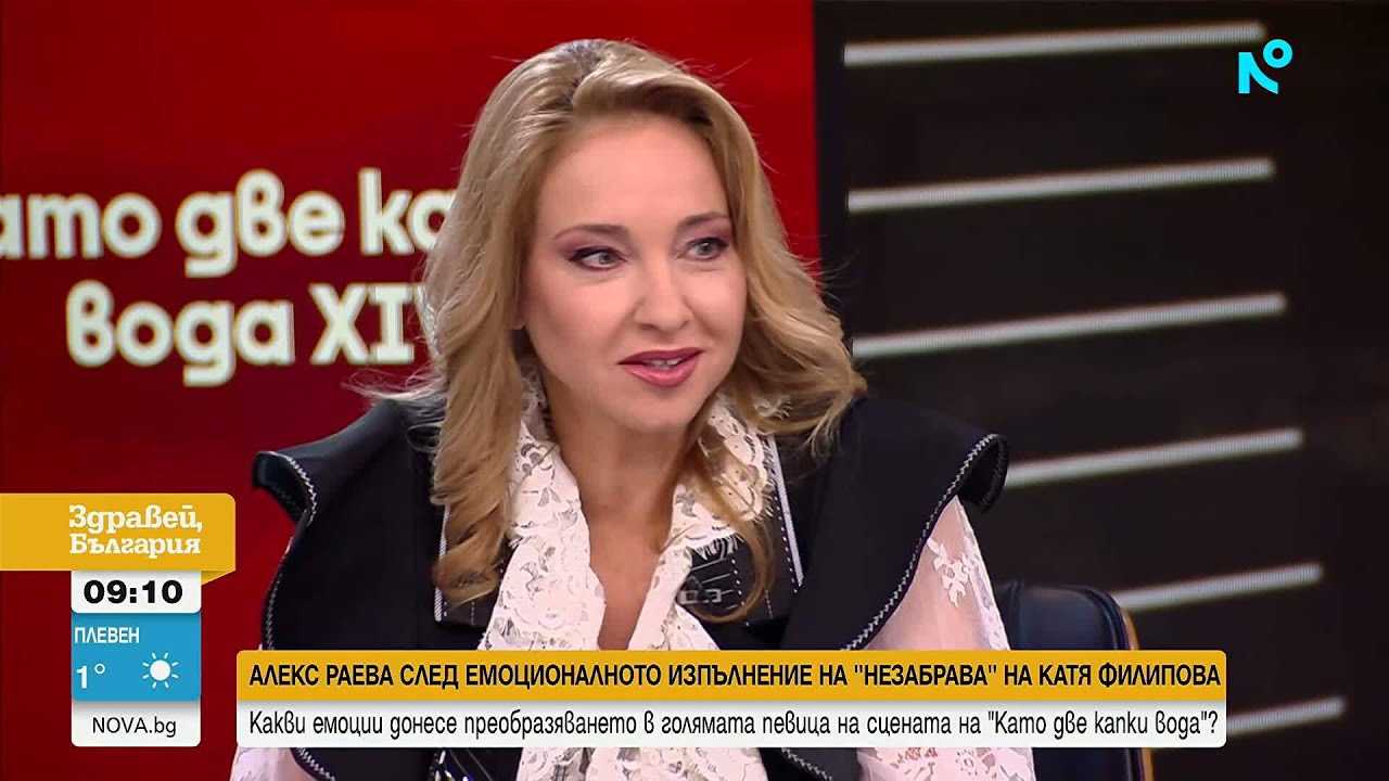 Алекс Раева блести на сцената на „Като две капки вода“- „Сезона – Слънце“