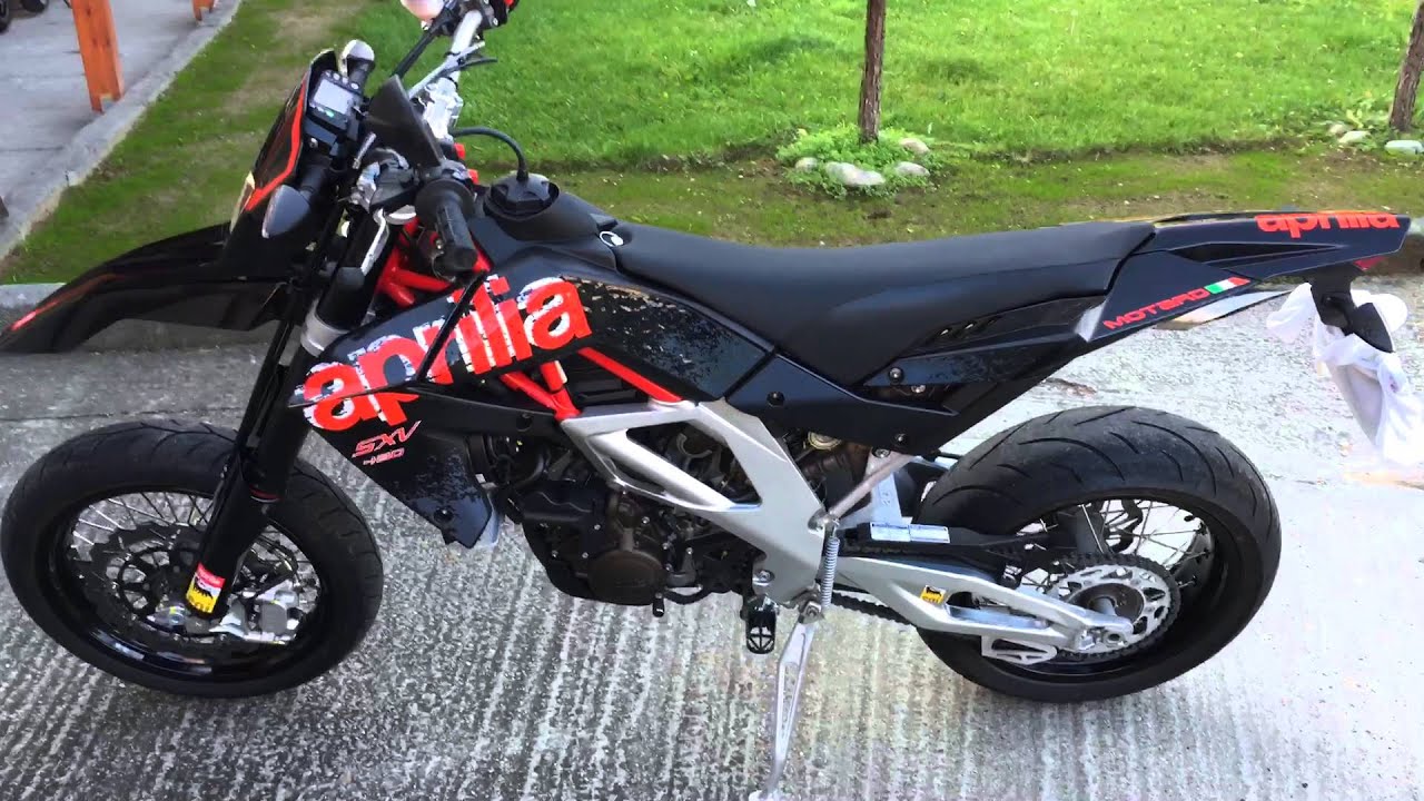Brand new Aprilia SXV 450  