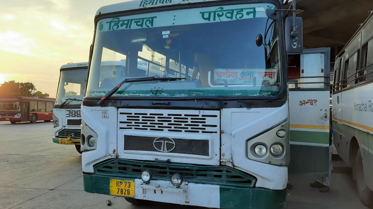 Chandigarh To Chamba In HRTC, Chamba To Lamu Himachal Pradesh ep1