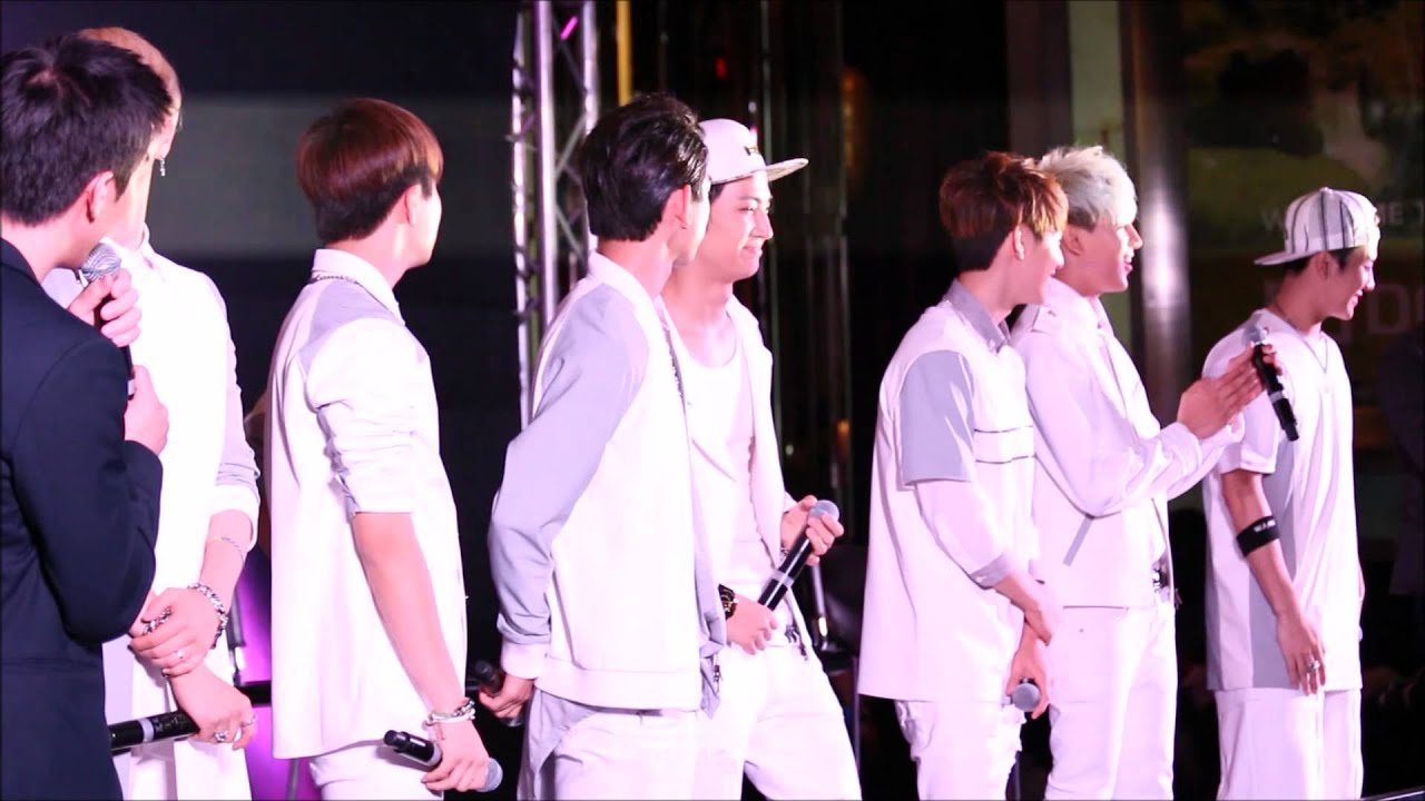 140824 GOT7 Press Con & Fan Event - Speak Thai