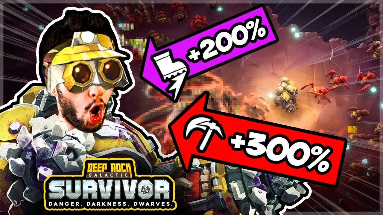 MINING ONLY CHALLENGE!!! LEAVE NO ROCK BEHIND! | Deep Rock Galactic: Survivor