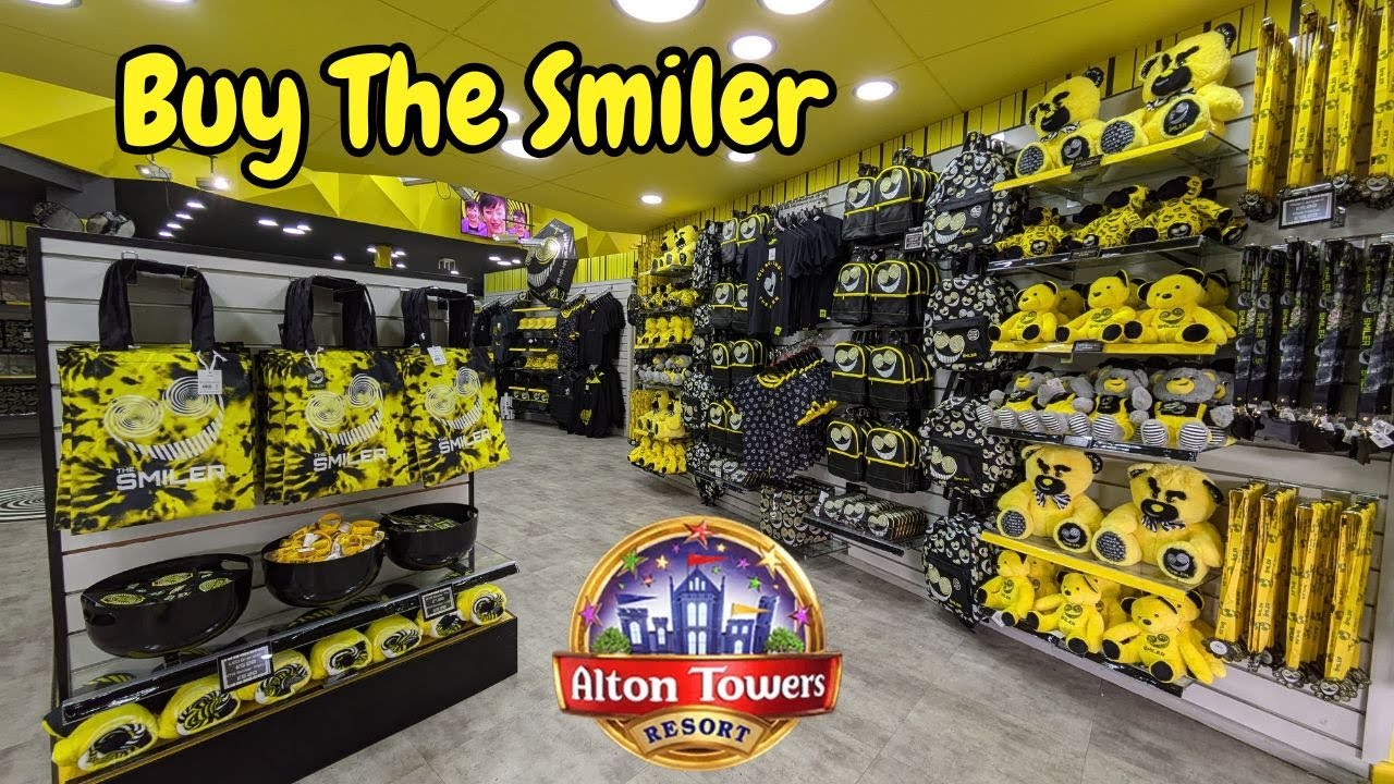 Buy The Smiler Shop X-Sector March 2025 at Alton Towers Resort