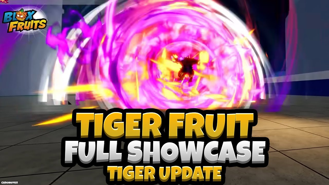 NEW Tiger Fruit (FULL SHOWCASE) (Blox Fruits Tiger Update)