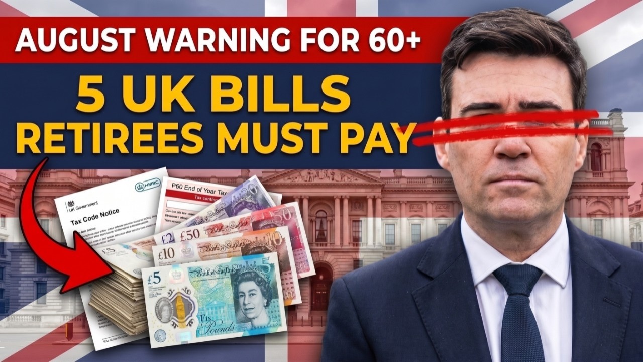 5 Bills UK Pensioners Must Sort Before September &mdash; DWP, HMRC & State Pension Warning