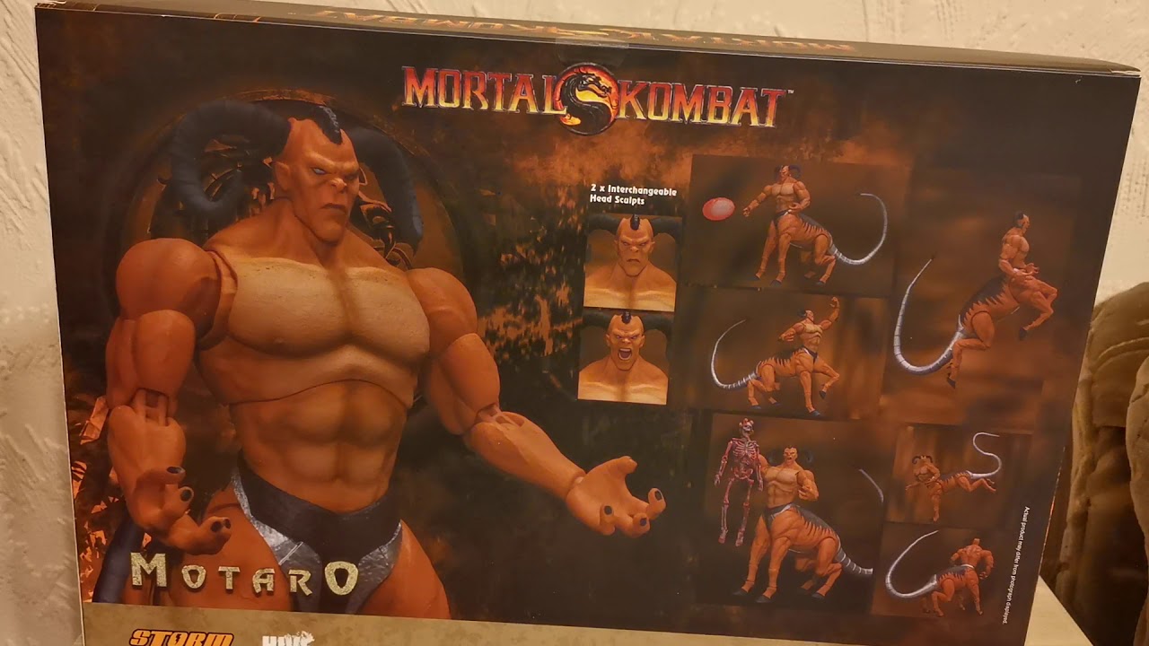 Motaro Storm Collectibles Unboxing, Mortal Kombat review