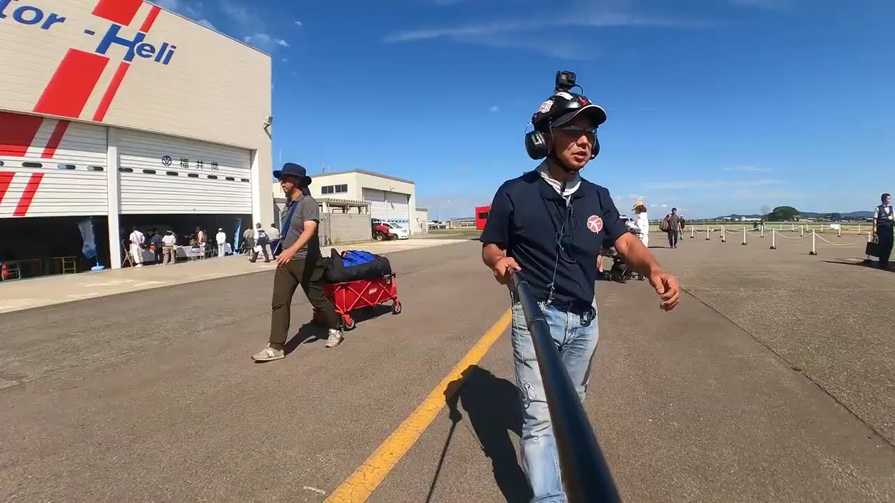 福井空港JPMAデモフライト