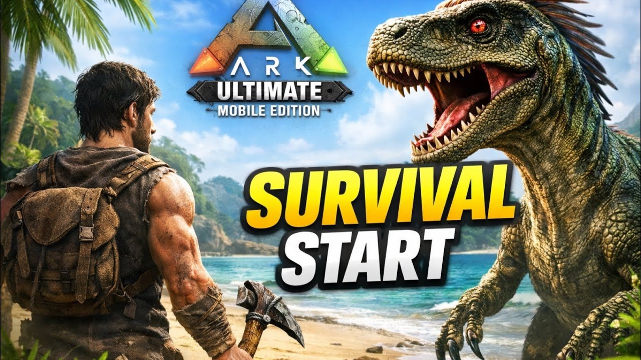 ARK Ultimate Mobile Edition | Starting From ZERO 😱