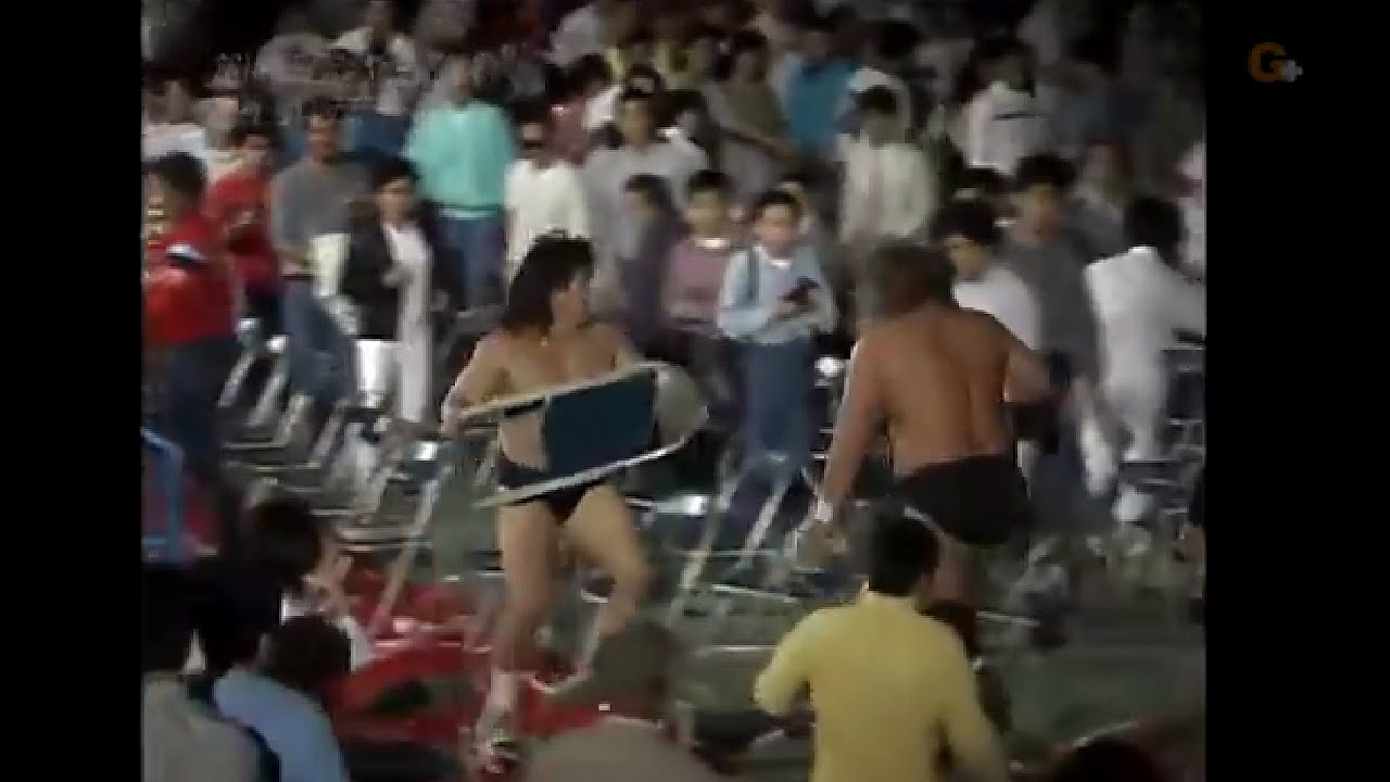 Terry Gordy vs Riki Choshu 1986 05 17 PWF Title