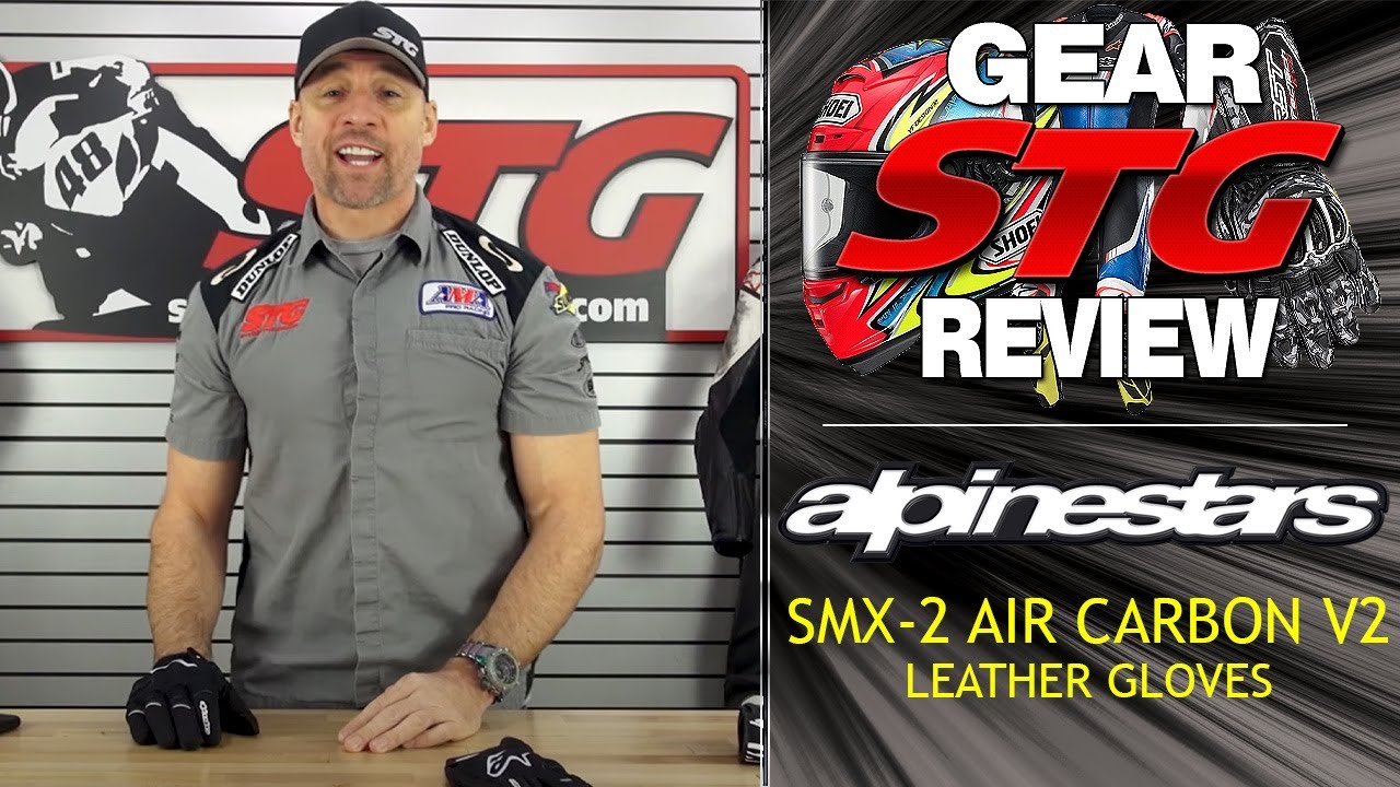 Alpinestars SMX-2 Air Carbon V2 Leather Glove Review | Sportbike Track Gear