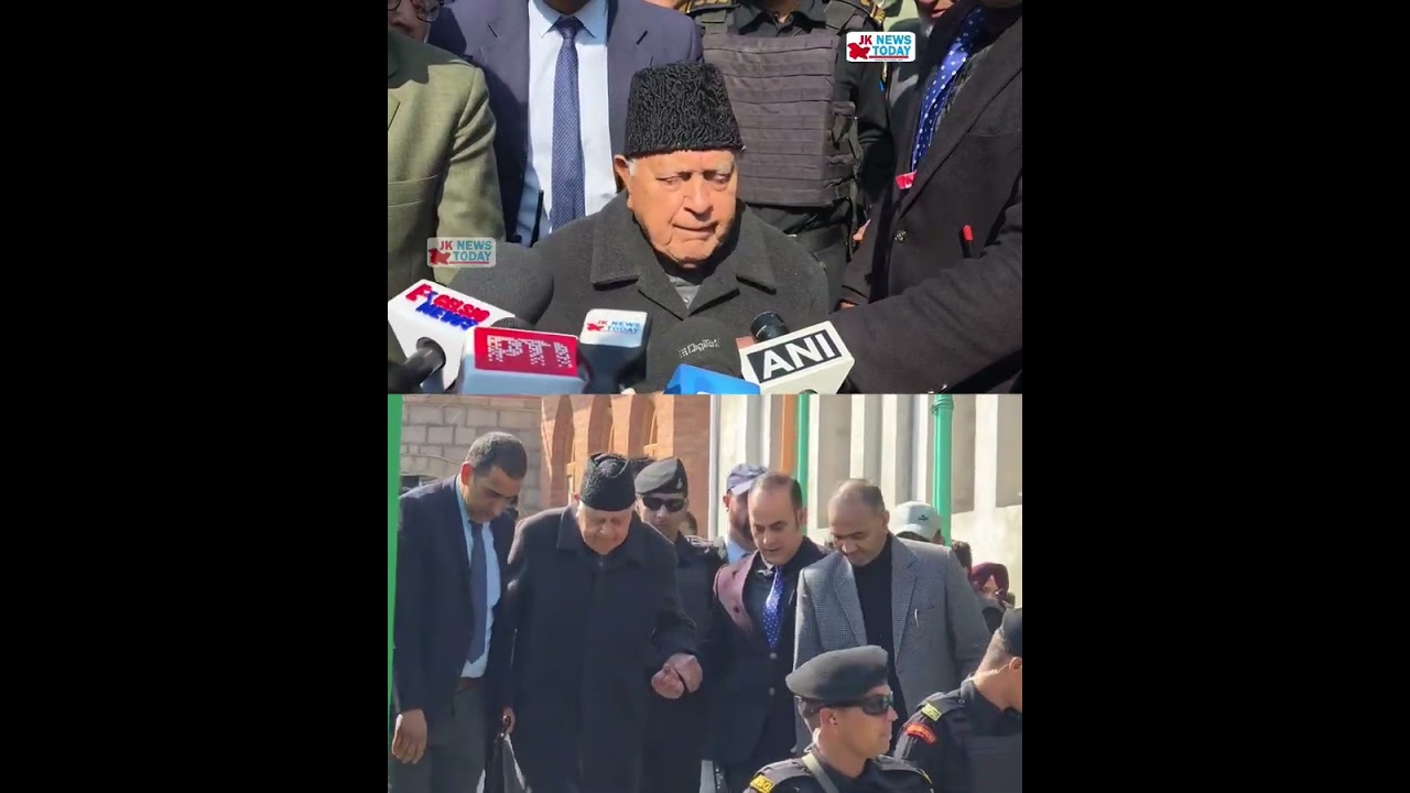 Farooq Abdullah urges J&K students in Iran to return home. | JK News Today