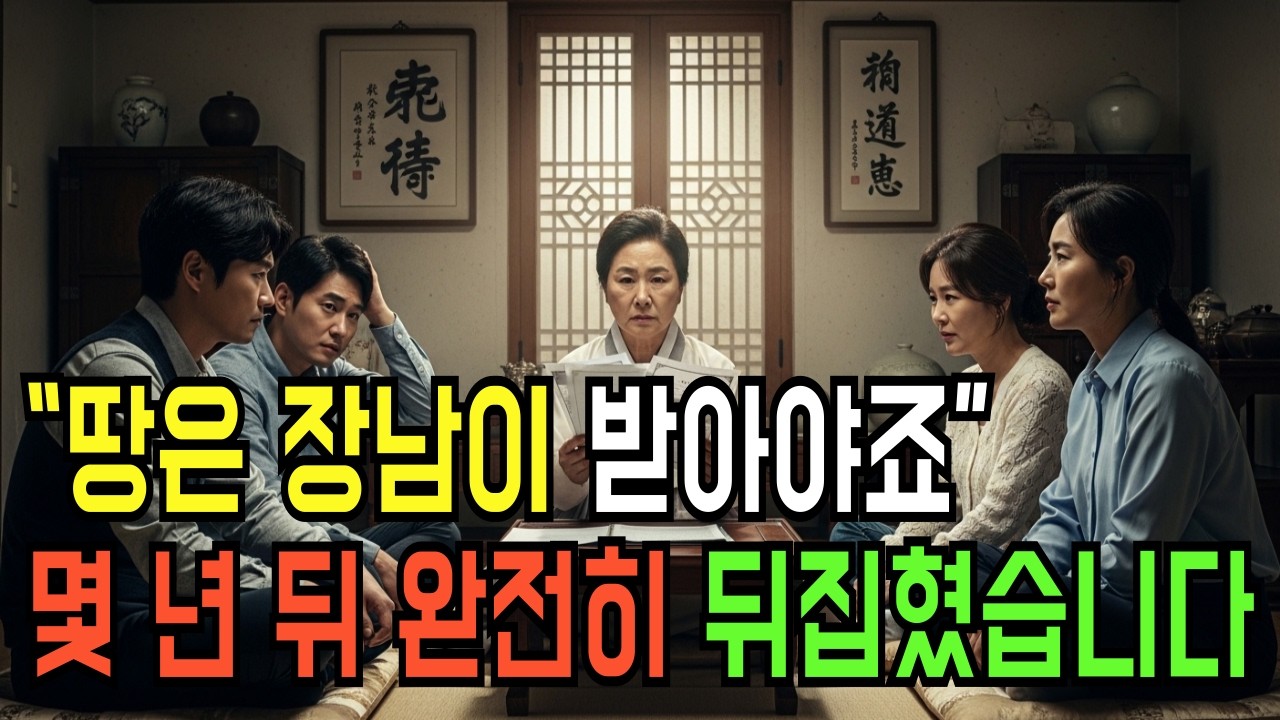 땅을 뺏기고 망한 식당을 받은 며느리, 1년 후 골목이