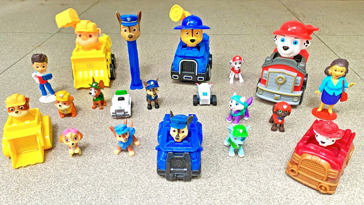 Satisfying with Unboxing Super Cool PAW Patrol Toys Collection ASMR 