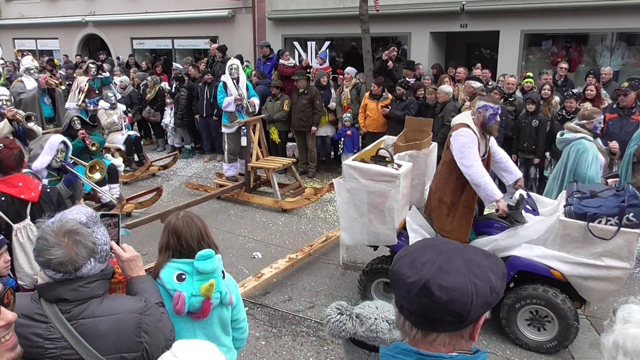Gugg&auml;-Rugger Buus @ Sissacher Fasnacht (18.2.2018)