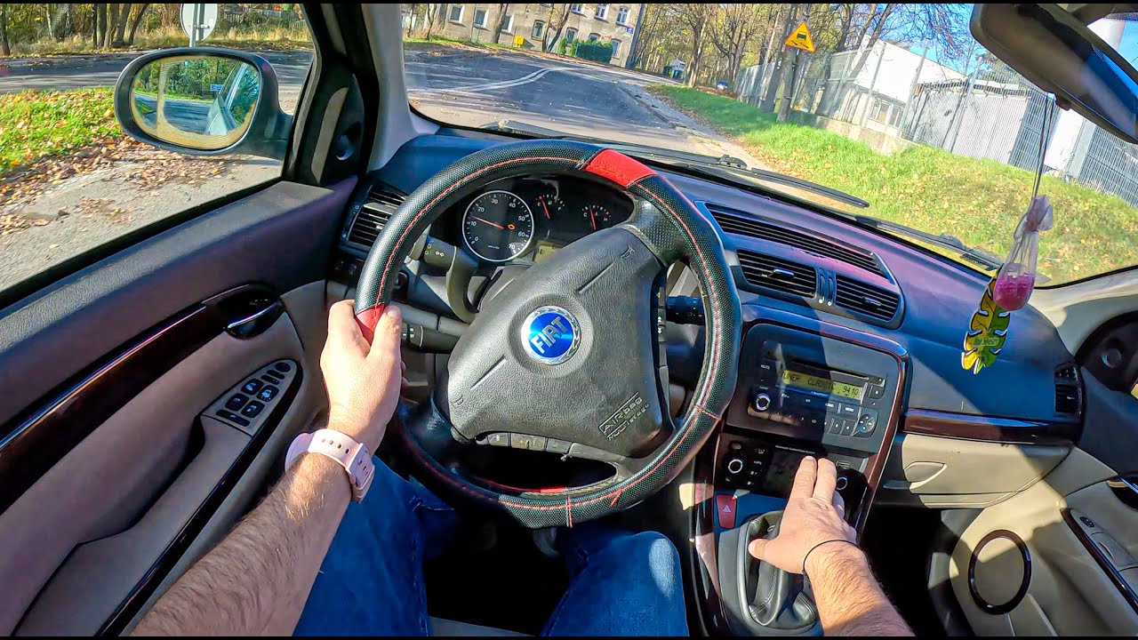 2006 Fiat Croma II [1.9 16v Multijet 150HP] |0-100| POV Test Drive #1871 Joe Black