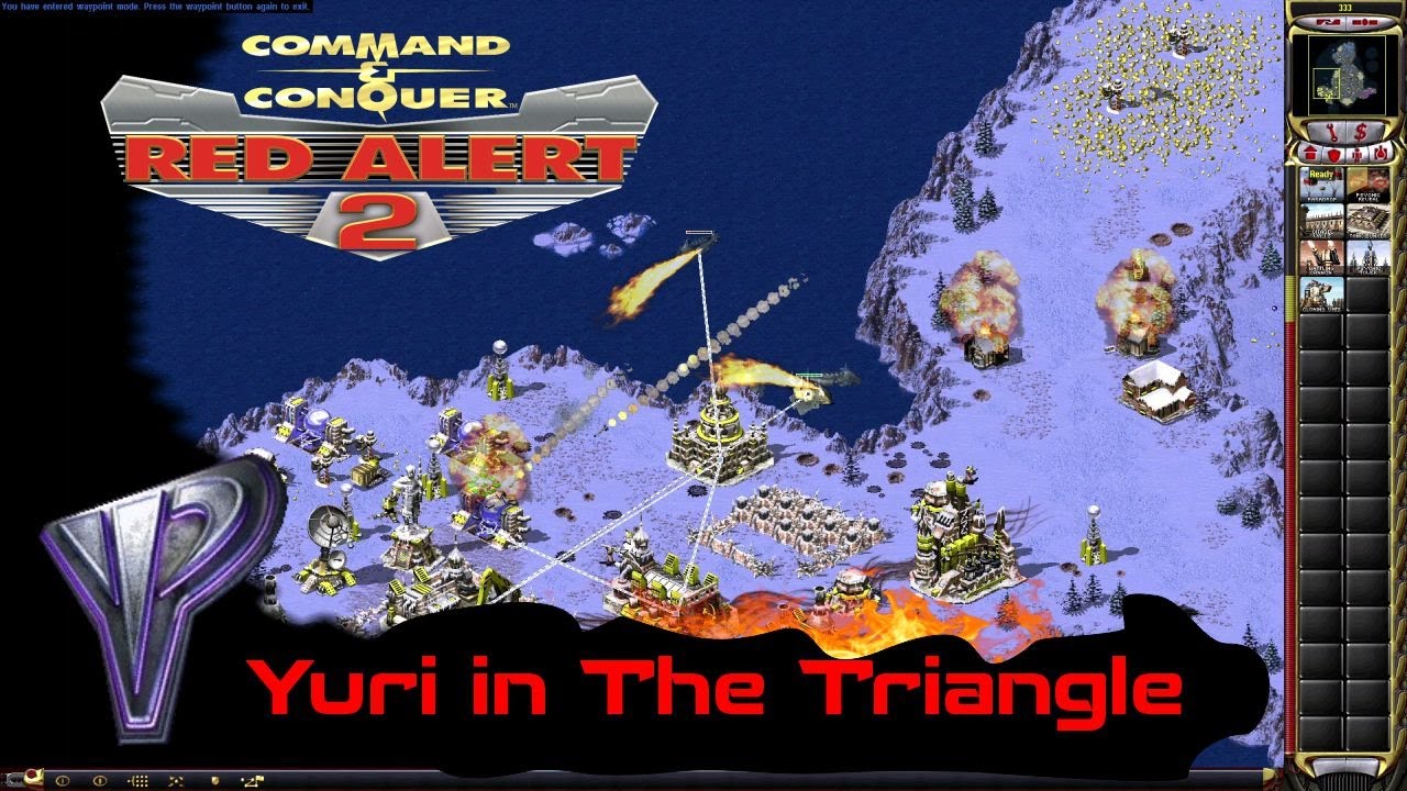 Red Alert 2 | Yuri in Triangle | Yuri Vs 2 Medium Enemies