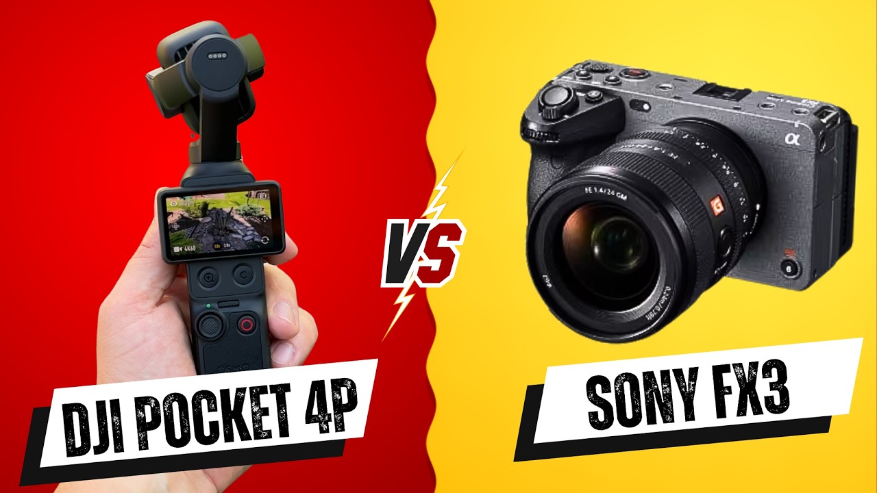 DJI Osmo Pocket 4P против Sony FX3 &mdash; почему я отказываюсь от своей кинокамеры